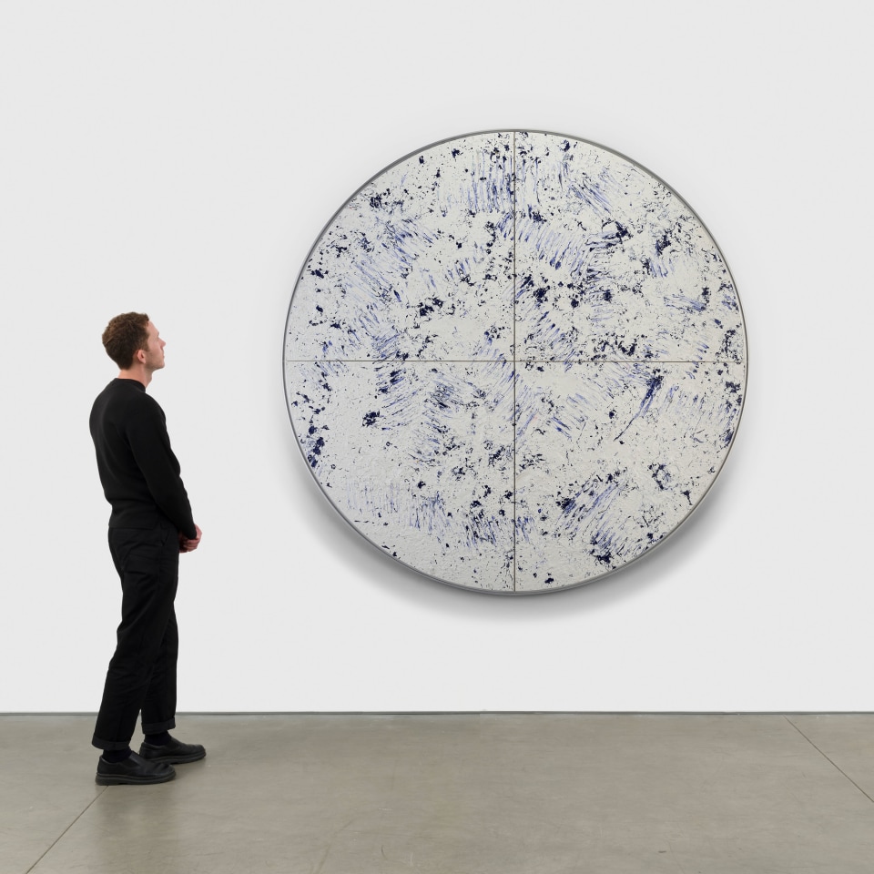 Sam Gilliam Untitled (tondo), 2022