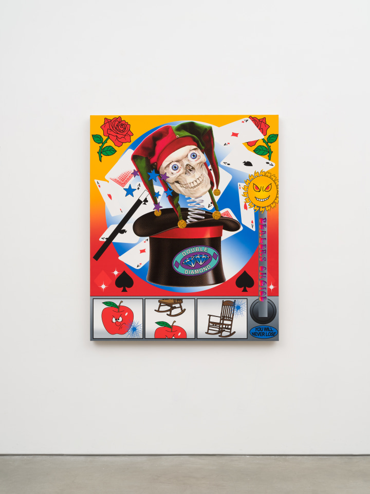 Elijah Funk &amp;amp; Alix Ross (Online Ceramics), Ride Like the One-Eyed Jack of Diamonds With the Devil Close Behind, 2021