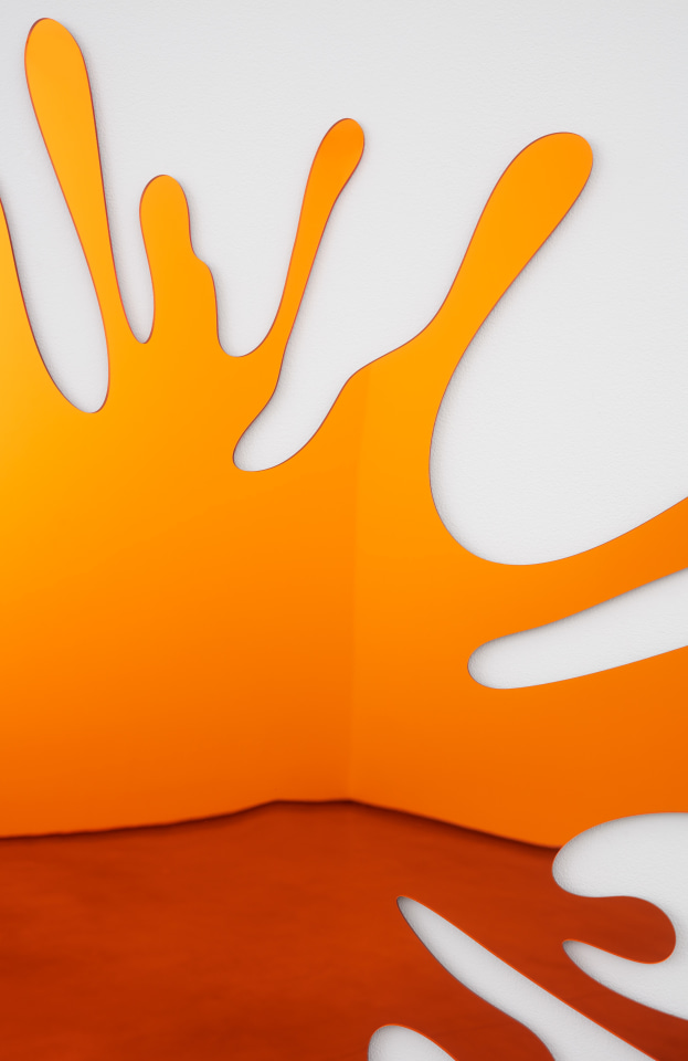 John Armleder Lash VII, 2019