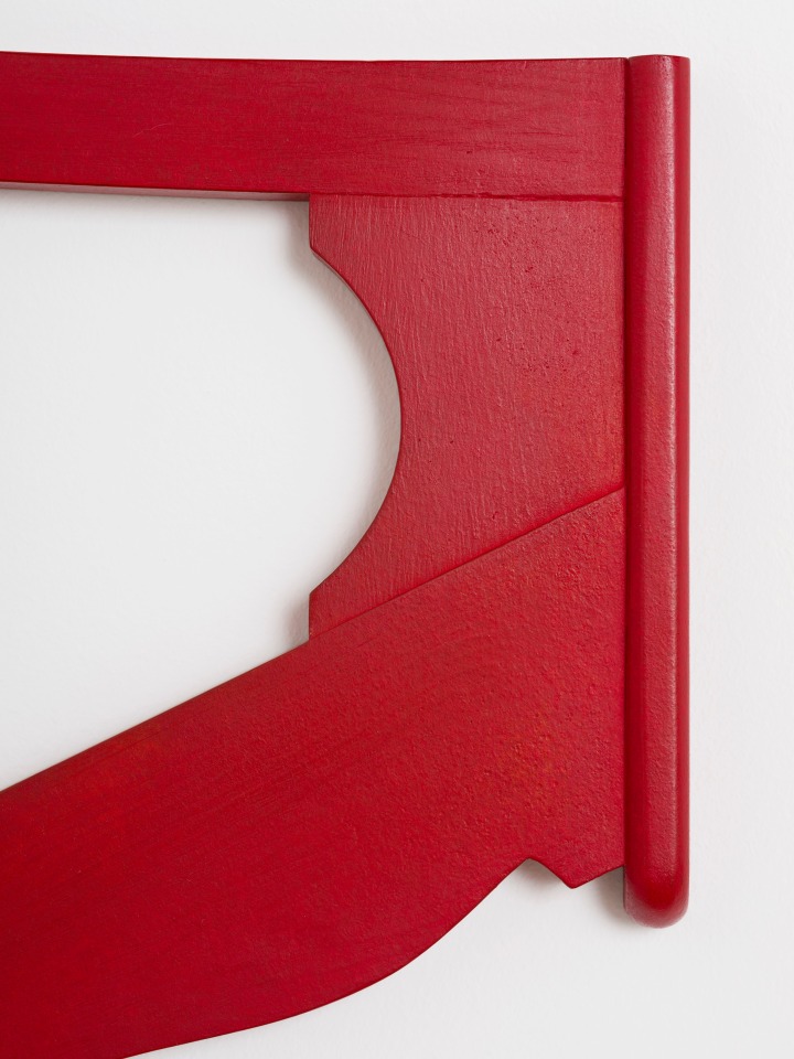 Ricky Swallow Mirrored A&#039;s (hinged), 2020