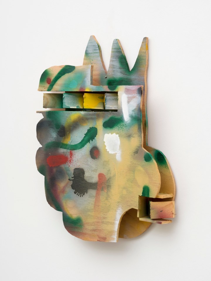 Richard Tuttle, I Wanna Go Through Head, 2020