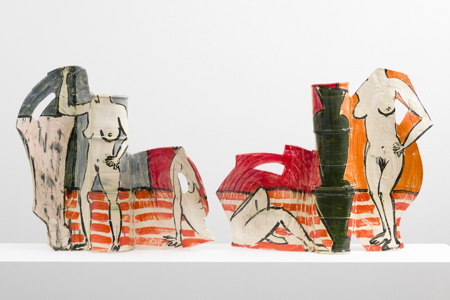 Betty Woodman Roman Girls, 2008