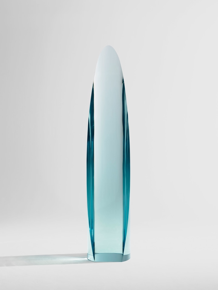 Fred Eversley, Untitled (cylindrical lens), 2023