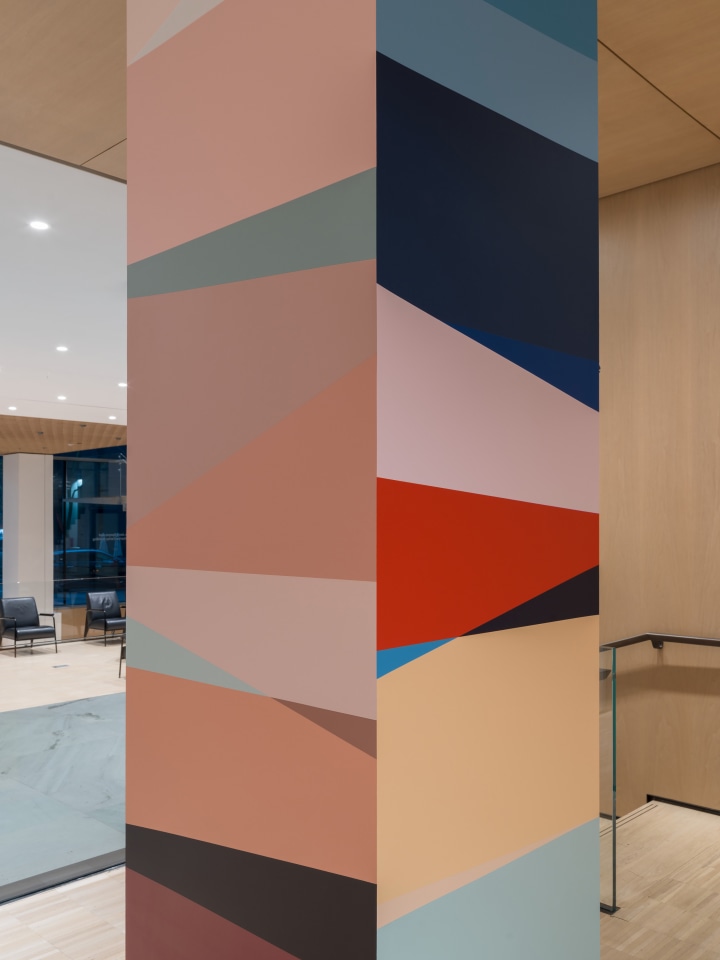 Installation view of&nbsp;Odili Donald Odita: Songs from Life, April 8, 2025 &ndash; April 30, 2026. Photographed in April 2025. The Museum of Modern Art, New York. Digital Image &copy; 2025 The Museum of Modern Art, New York. Photo by Jonathan Dorado.