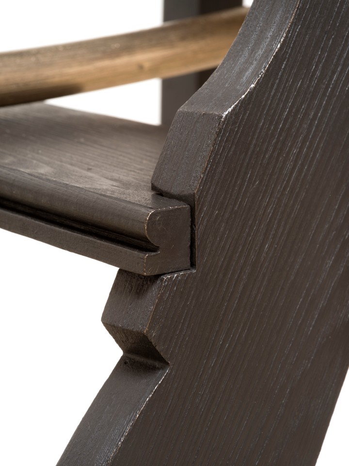 Ricky Swallow Step Ladder with Cane (cursive), 2020