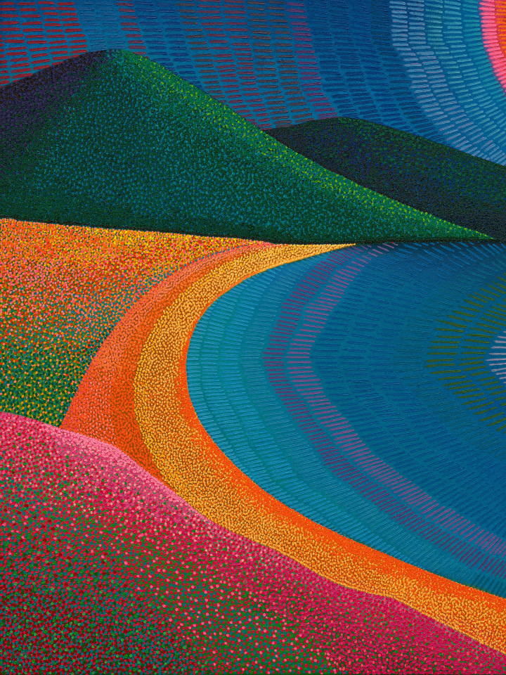 Jennifer Guidi, Dear moon, guardian of the night, you fill my heart with hope and delight, this lunar exchange where energies meet, at the eightfold horizon, on the path which I Seek, 2025