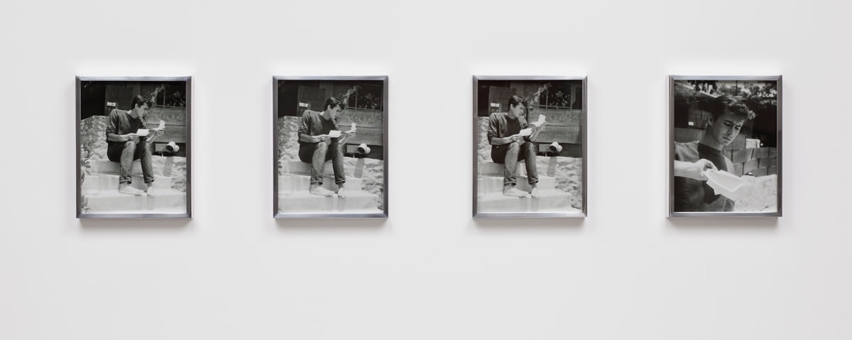 Elad Lassry Man (Reading), 2012