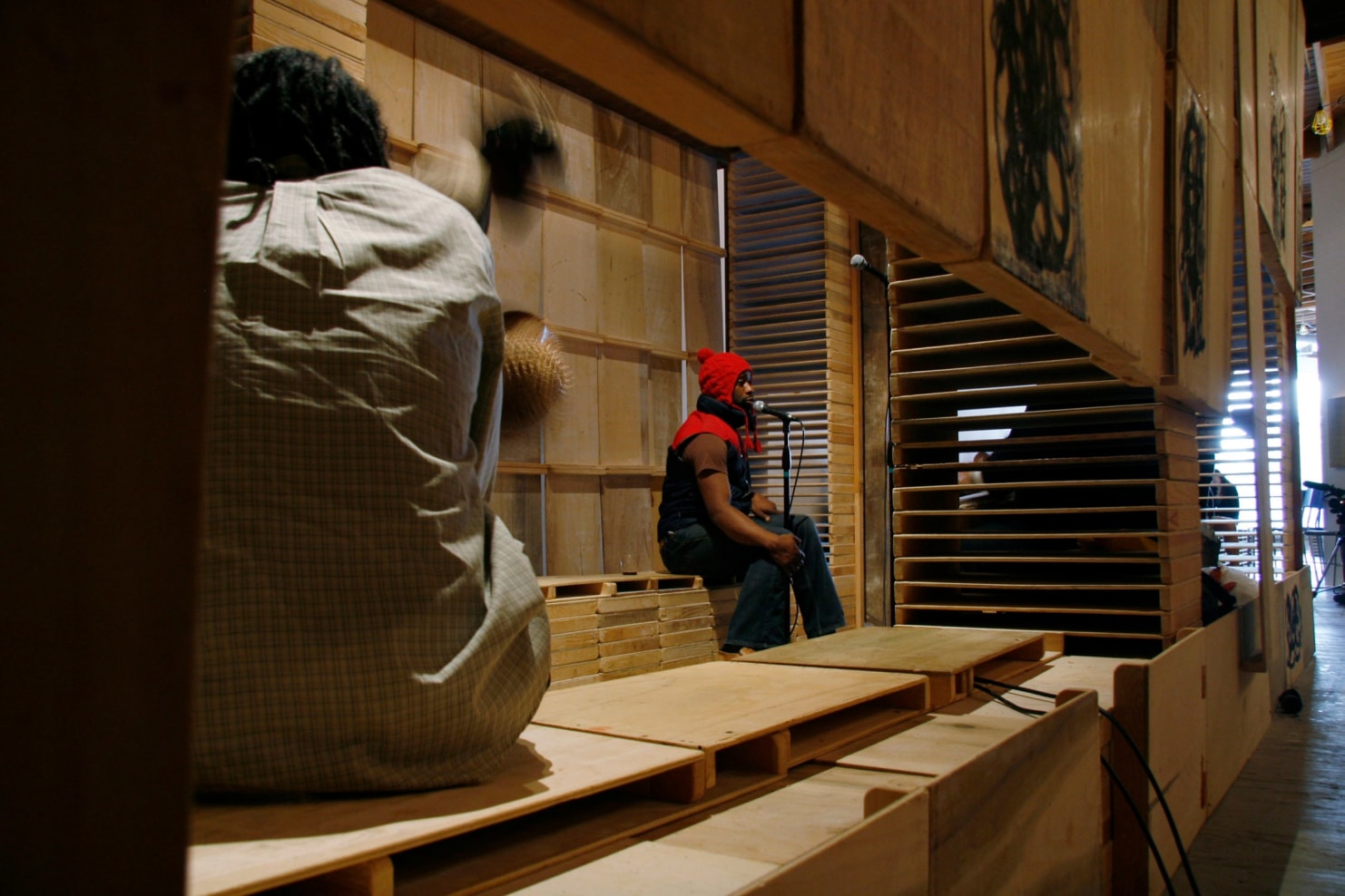 Temple Exercises&nbsp;Performances. Courtesy of Museum of Contemporary Art, Chicago, 2009. Photo:&nbsp;Sara Pooley.