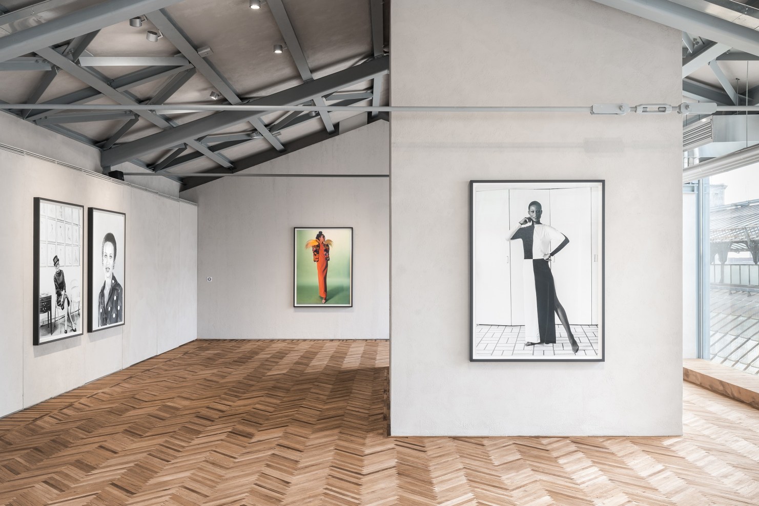 Exhibition view of &ldquo;The Black Image Corporation&rdquo; A project by Theaster Gates
