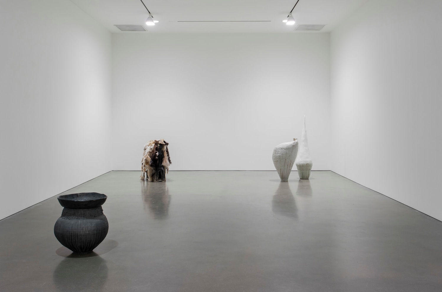 Installation view of&nbsp;But To Be A Poor Race, Regen Projects, Los Angeles, 2017. Photo: Brian Forrest.