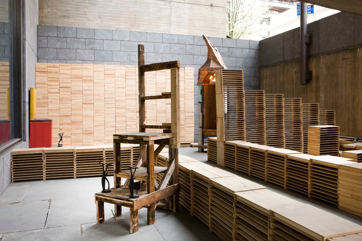 Installation view,&nbsp;Cosmology of Yard,&nbsp;Whitney Biennial&nbsp;2010. Courtesy Whitney Museum of American Art, NY
