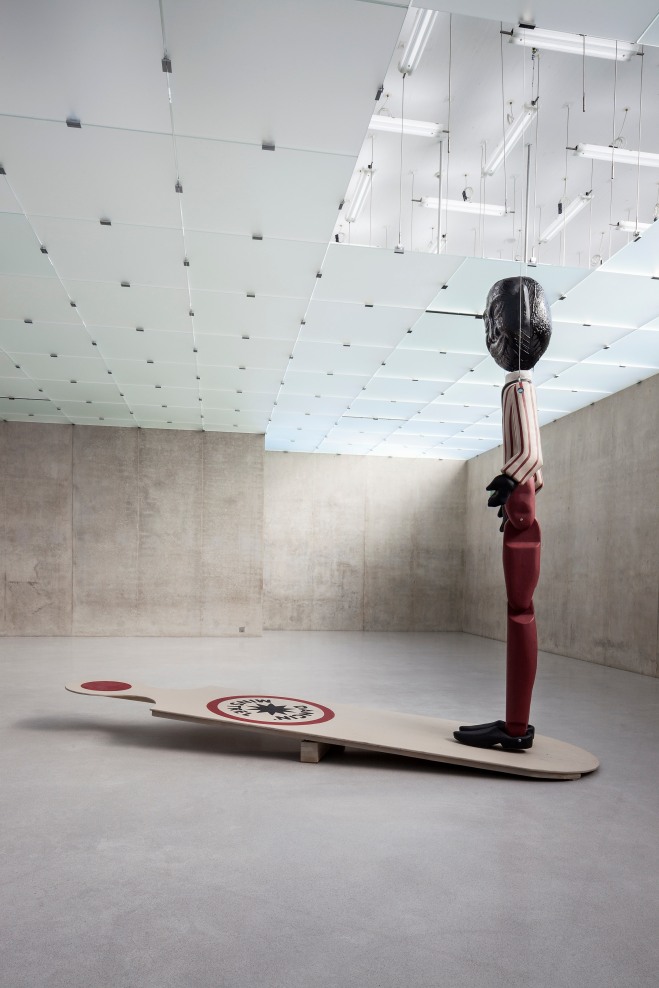 Black Archive, 2016, Installation view 3rd floor, Kunsthaus Bregenz. Photo: Markus Tretter &copy; Theaster Gates, Kunsthaus Bregenz.