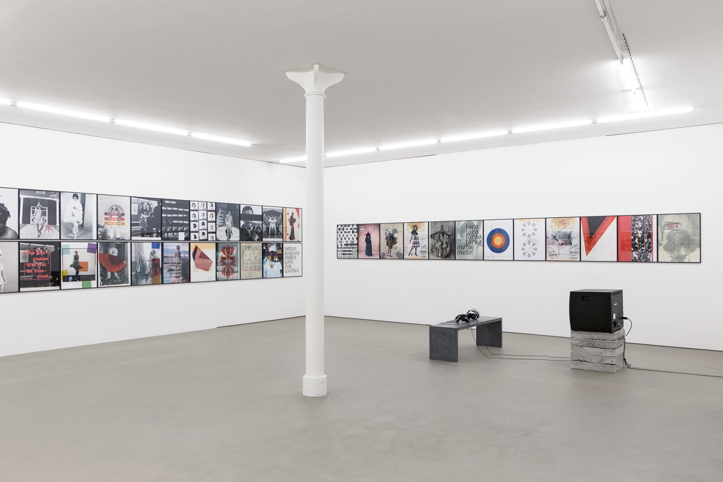 Installation view of&nbsp;Black Madonna, Kunstmuseum Basel, 2018. Courtesy Kunstmuseum Basel.