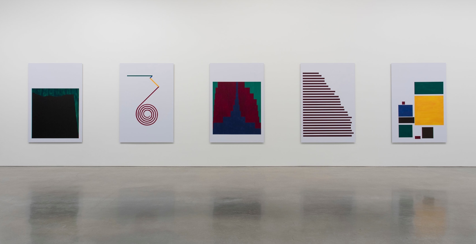Installation view of&nbsp;But To Be A Poor Race, Regen Projects, Los Angeles, 2017. Photo: Brian Forrest.