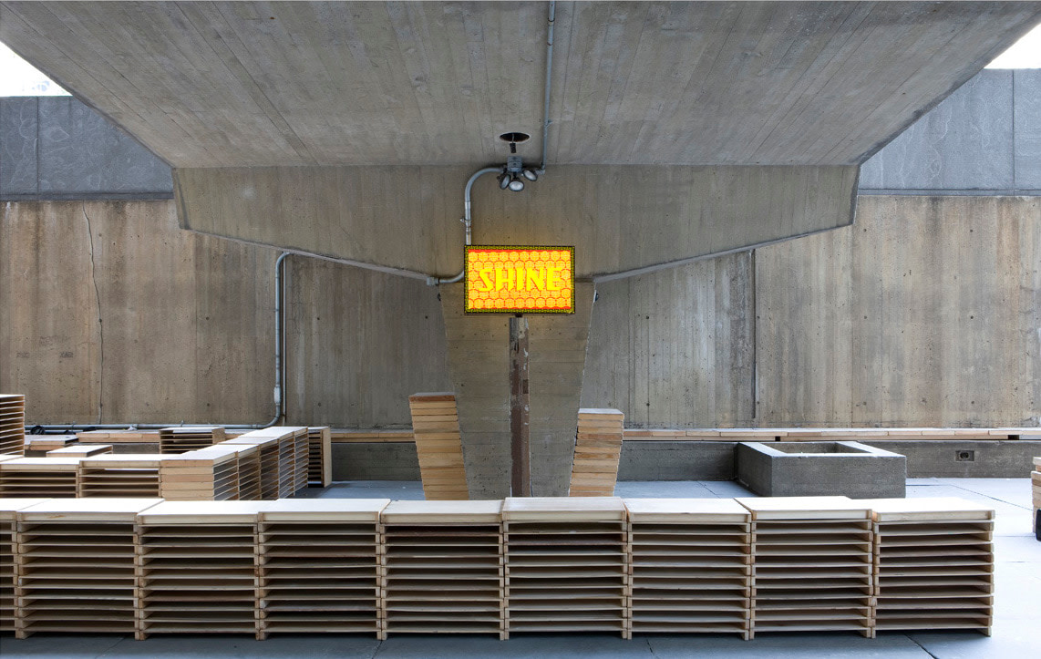 Installation view,&nbsp;Cosmology of Yard, Whitney Biennial&nbsp;2010. Courtesy Whitney Museum of American Art, NY