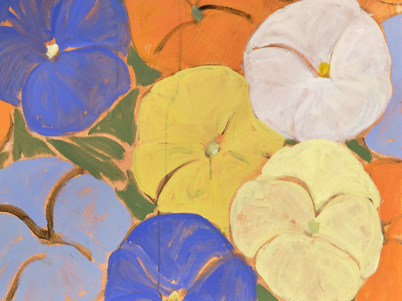 Installation view of "Superbloom"