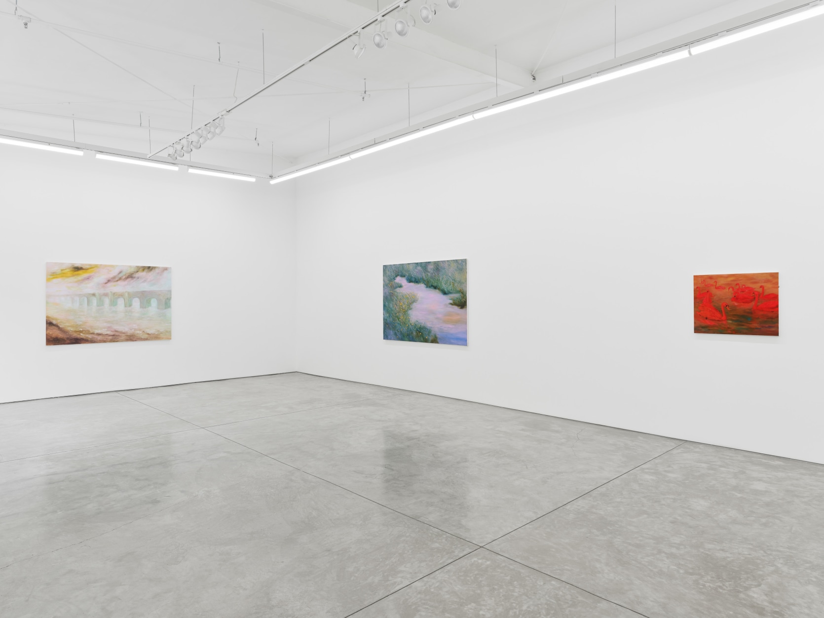 Installation view of Coco Young's "Passage" at Night Gallery.