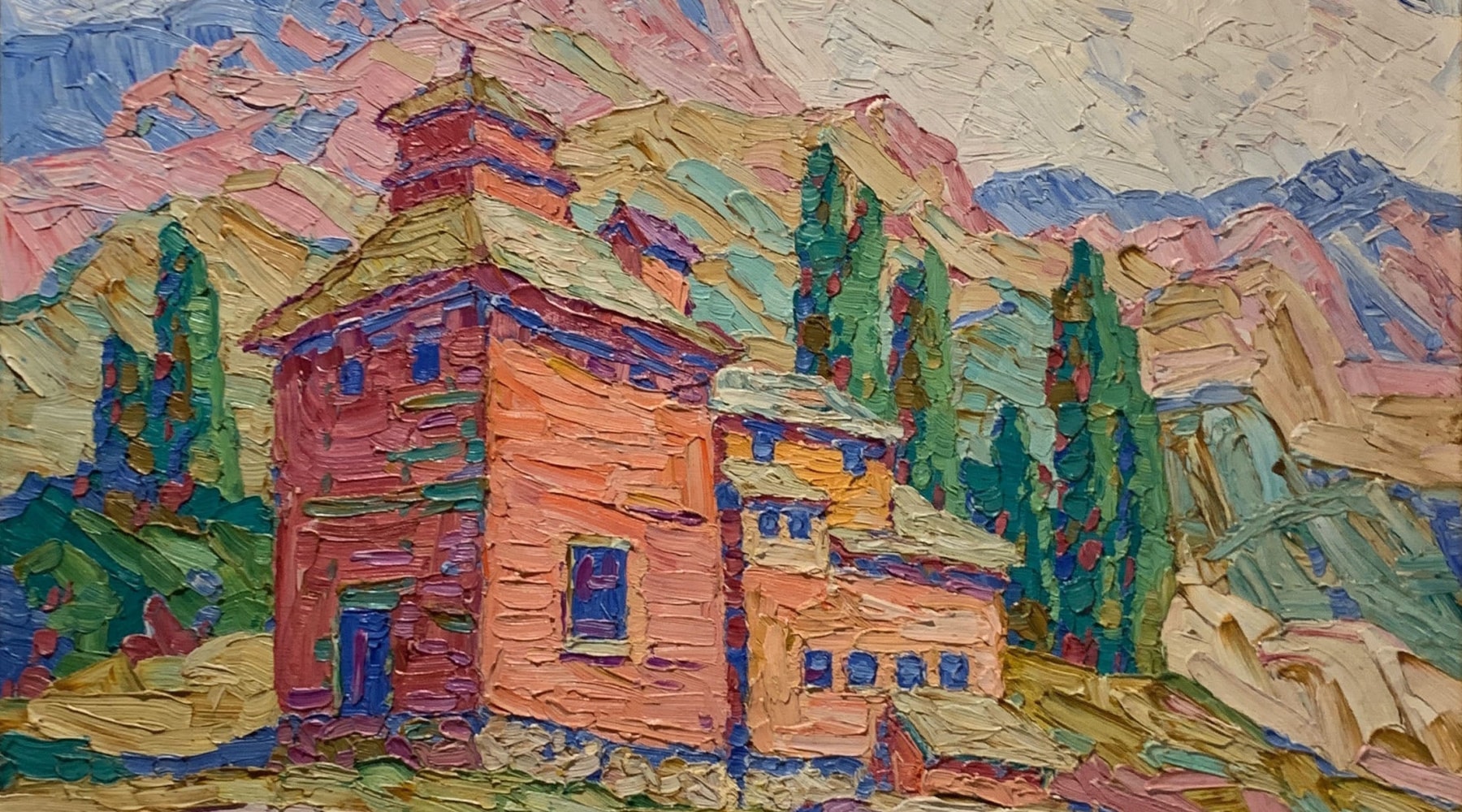 Birger Sandzen, logan utah, landscape