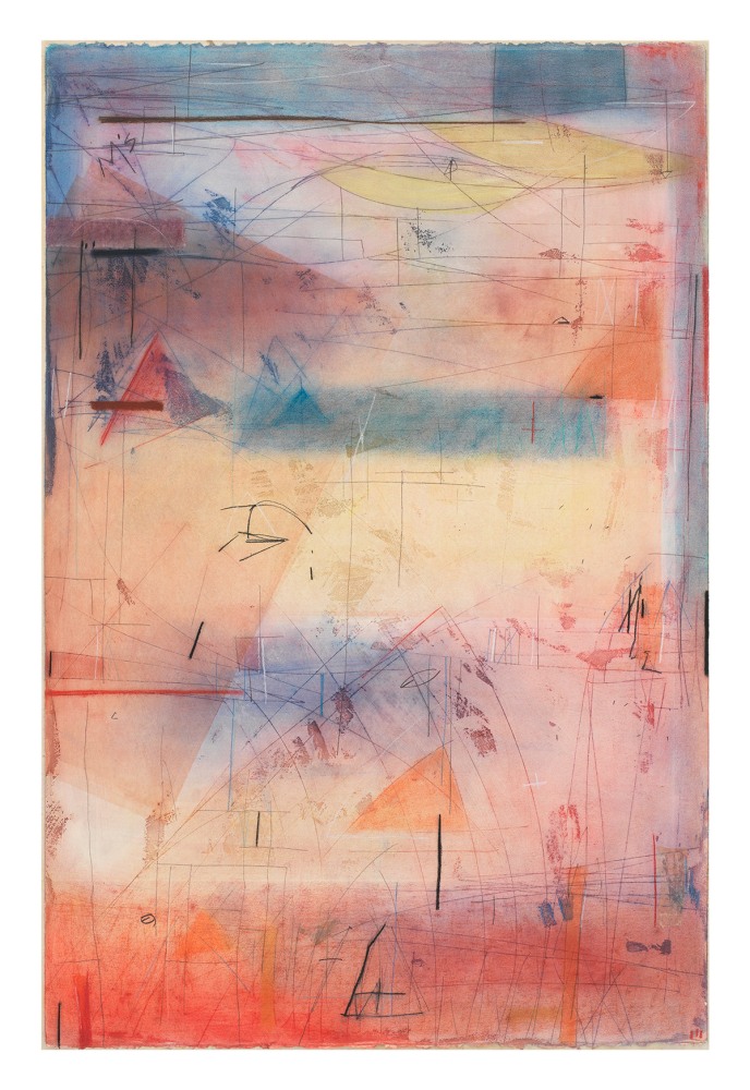 Kin Nah Zin (Another Blanket),&amp;nbsp;1983
Mixed media on canvas
48 x 32 inches