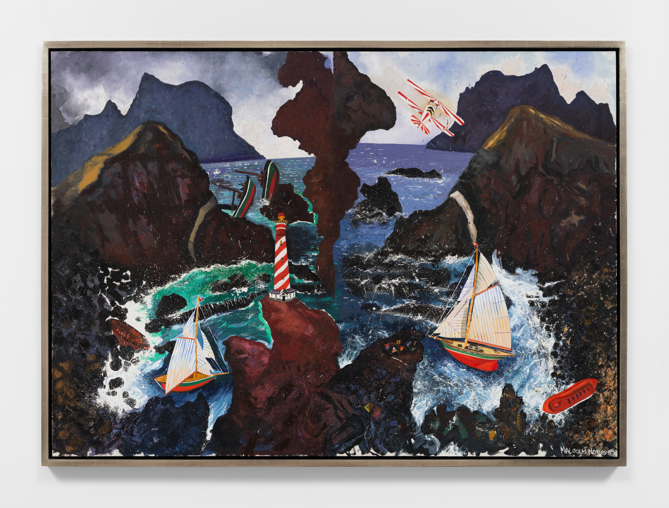 Malcolm Morley

Shipwreck

1994

Oil on canvas

56 x 78 inches

142.2 x 198.1 cm

(MOR 23/0279)

Private Collection