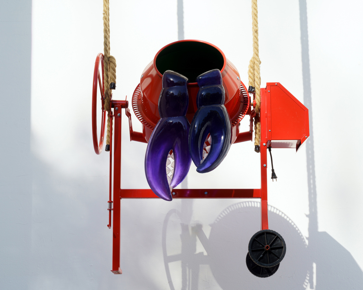 Cosima von Bonin

HERMIT CRAB (GLASS VERSION)

2022

Positive in colored translucent epoxy incl. material, concrete mixer red

55.12 X 55.12 X 39.37 inches

140 X 140 X 100 cm