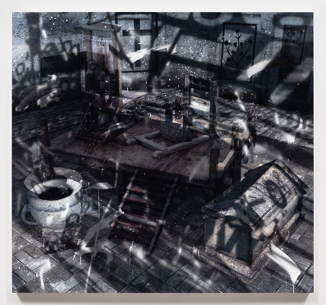 Avery Singer

Inquisition dungeon model

2024

Acrylic on canvas stretched over wood panel

75.25 x 70.25 inches

191.1 x 178.4 cm

(FP 24/001)