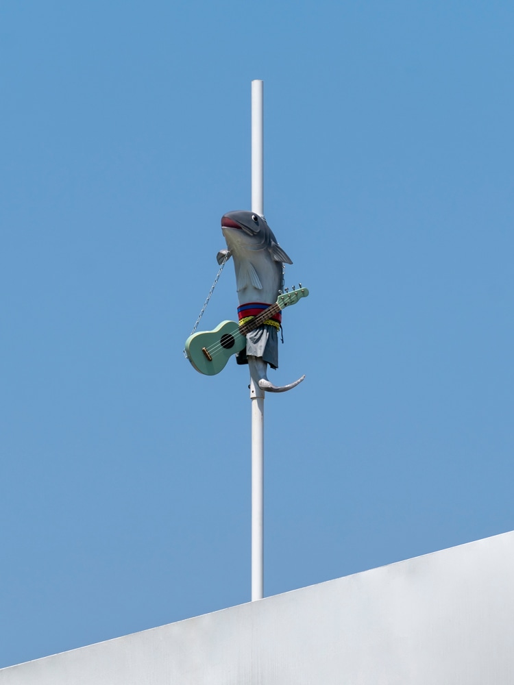 Cosima von Bonin

WHAT IF THEY BARK 02

2022

Glass reinforced plastic, ukulele, fabric, chains, and steel stand

29.5 x 21.7 x 19.7 inches

75 x 55 x 50 cm