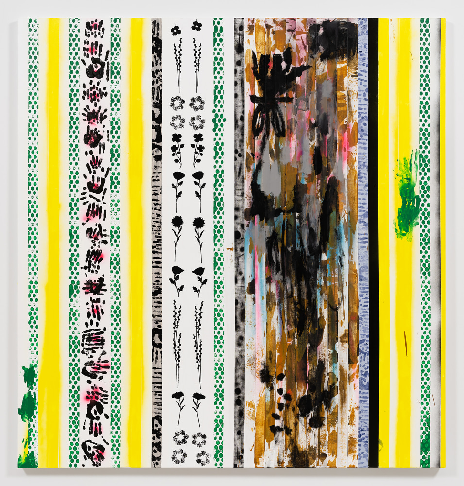 Charline von Heyl

Funnybone

2022

Acrylic and charcoal on linen

82 x 78 inches

208.3 x 198.1 cm