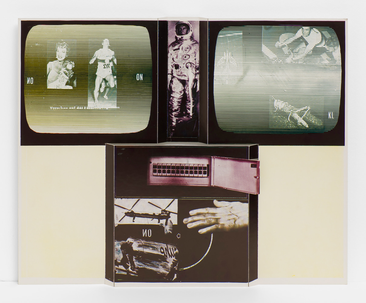 KP Brehmer

o. T.

1965

Clich&amp;eacute; print on cardboard, laminated

19 3/4 x 24 3/4 x 1 3/4 inches

50 x 62.5 x 4.5 cm

Edition of 250