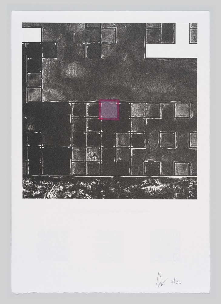 SIMON DENNY

Metaverse Landscape Lithograph 2: Decentraland Parcel 25,-101

2023

Lithographic and UV print on paper with NFT

16.5 x 11.7 inches / 29.7 x 42 cm

&amp;nbsp;

$5,000