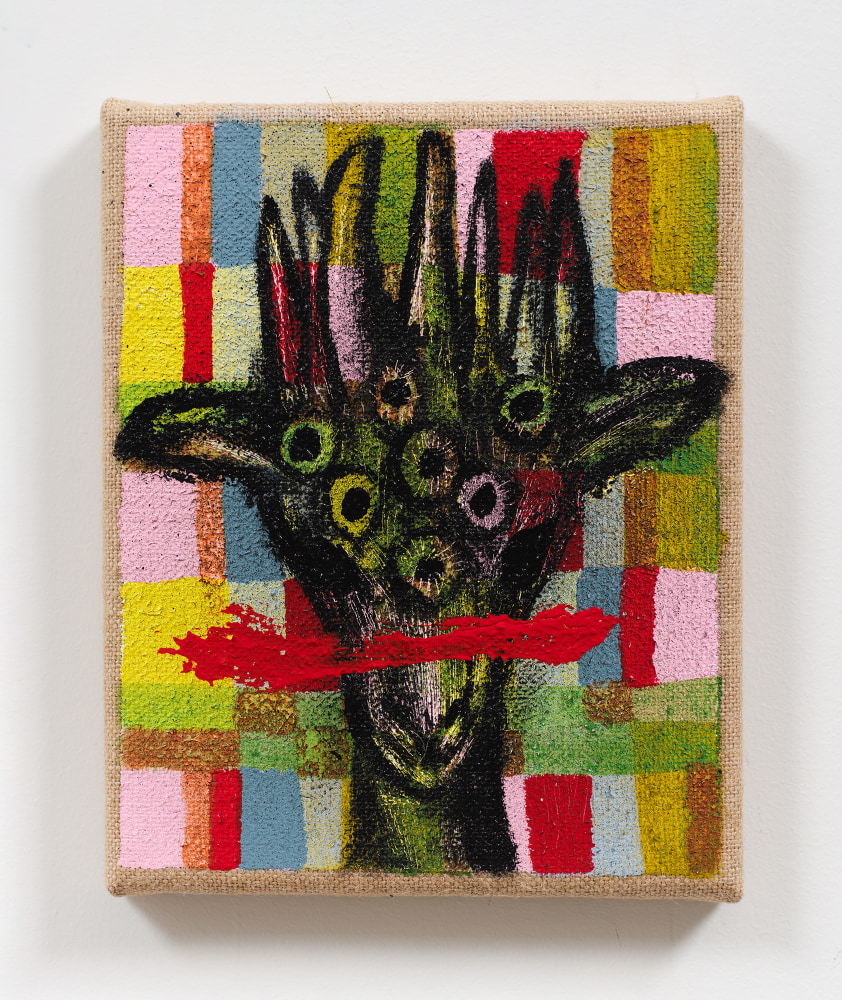 Charline von Heyl

Paradoxical Lamb #44

2022

Acrylic on burlap

10 x 8 inches

25.4 x 20.3 cm

(CvH 23/081)