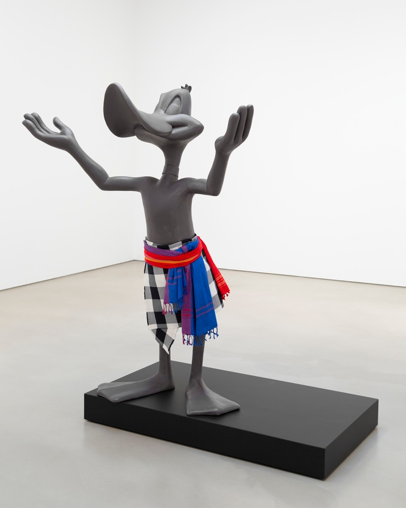 Cosima von Bonin

CHURCH OF DAFFY

2023

Acrystal, cotton

70 X 58 X 34 inches

177 x 147 X 86 cm

Plinth: wood, lacquer

7 X 57 X 33 inches

18 X 145 X 84 cm
Unique in a series of 3