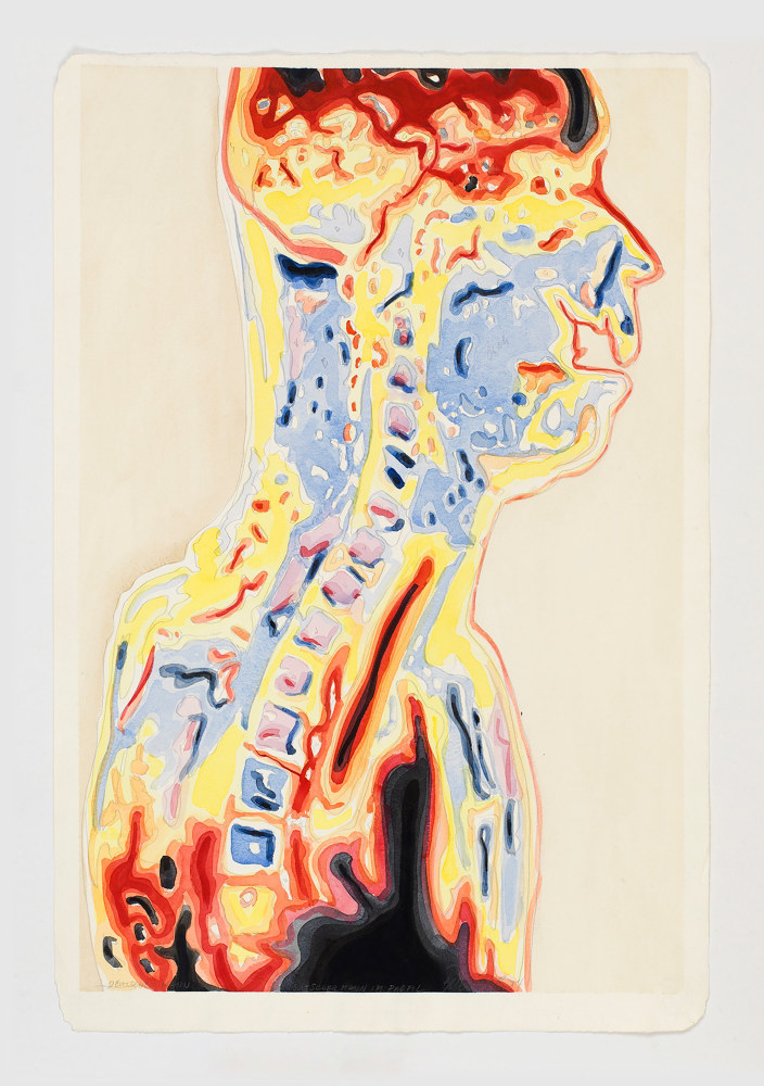 KP Brehmer

Deutscher Mann im Profil [German man in profile]

1984

Acrylic on paper

31 1/2 x 23 1/2 inches

80 x 60 cm