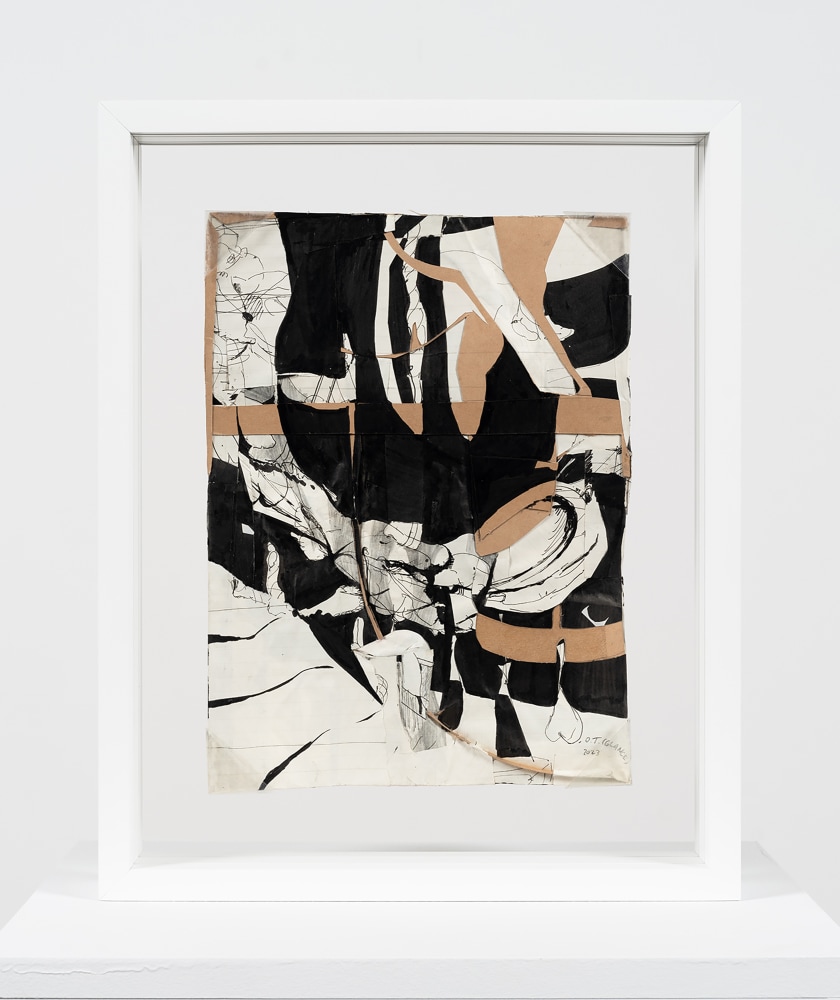 Two-sided drawing verso:

Stefanie Heinze

O.T. (Slices) / O.T. (Glance)

2023

Double sided, ink on paper

11.25 x 8.25 inches

28.6 x 21 cm

(SH 24/012)