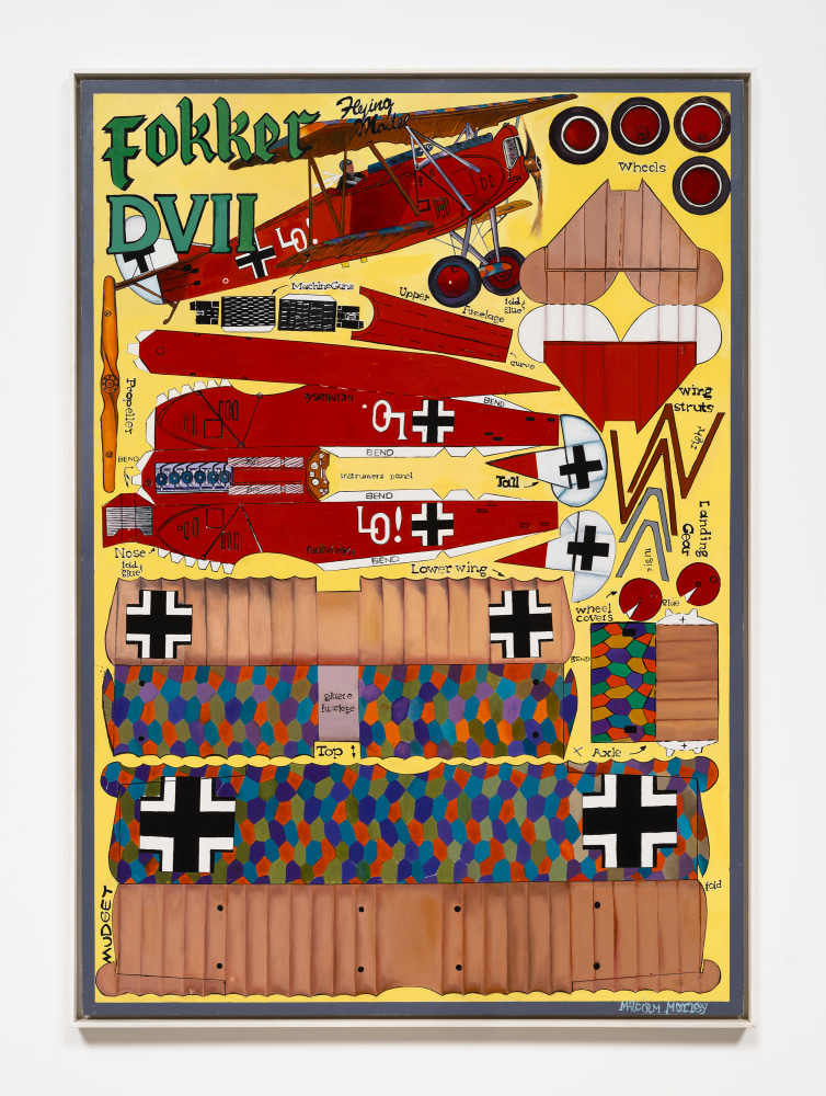 Malcolm Morley

Fokker DVII

2000

Oil on linen

72 x 51 inches

182.9 x 129.5 cm

(MOR 23/0402)

Private Collection