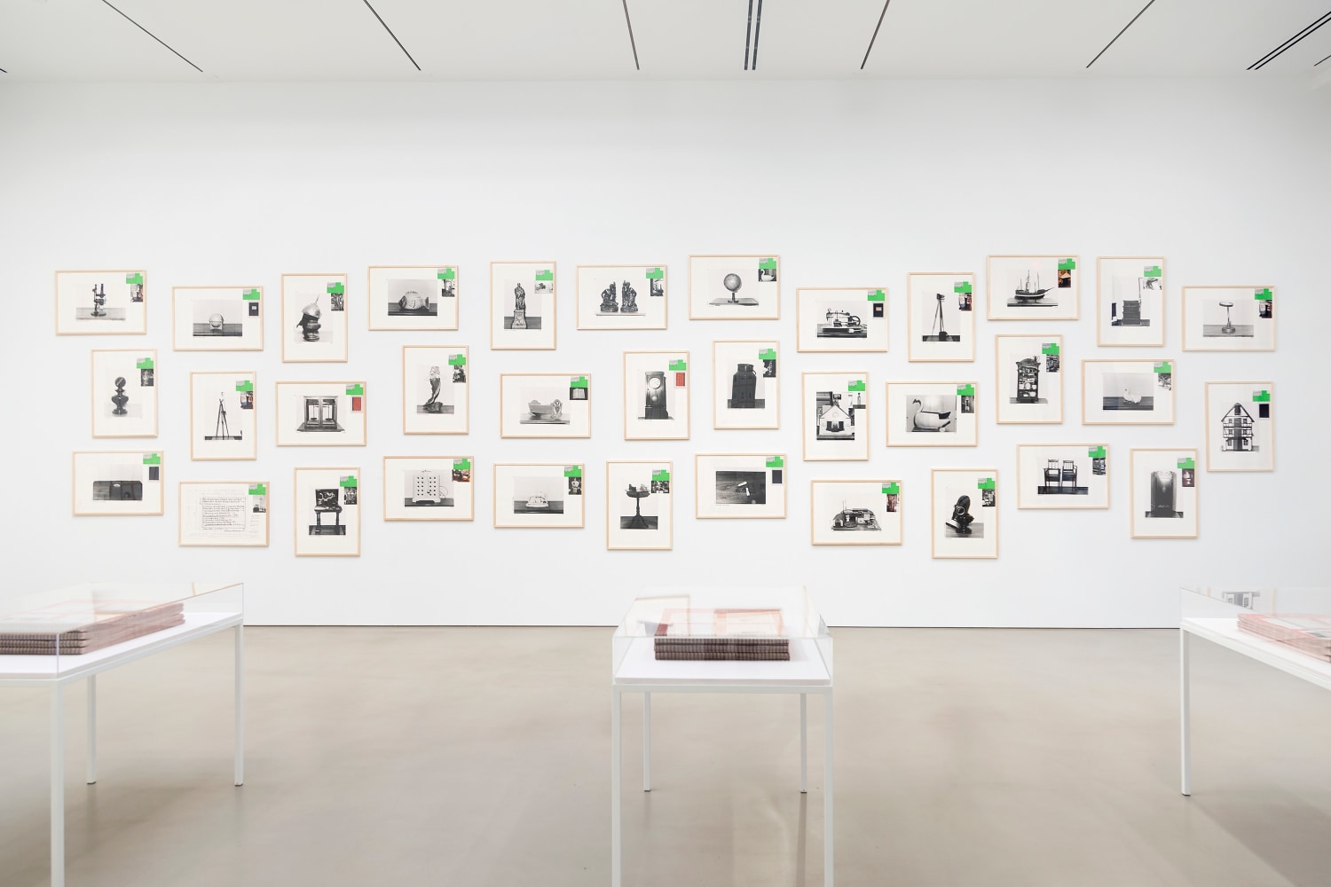 Hanne Darboven

Fin de Si&amp;egrave;cle - Buch der Bilder (Fin de Si&amp;egrave;cle - Book of Pictures)

1992&amp;ndash;93

520 Working sheets: 11 3/4 &amp;times; 8 1/4 inches each

42 Picture panels:&amp;nbsp;19 3/4 &amp;times; 27 5/8 inches each

54 Albums: 15 3/4 &amp;times; 23 5/8 inches each