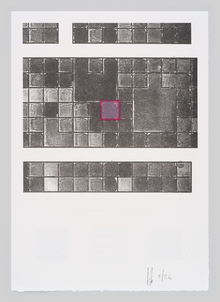SIMON DENNY

Metaverse Landscape Lithograph 11: Decentraland Parcel 39,-91

2023

Lithographic and UV print on paper with NFT

16.5 x 11.7 inches / 29.7 x 42 cm

&amp;nbsp;

$5,000