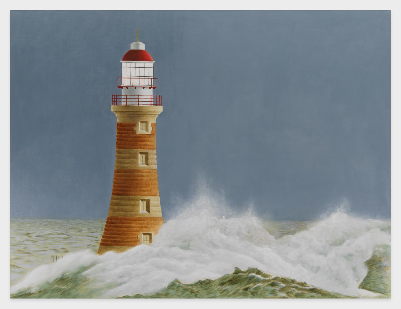Sean Landers

Sunderland Lighthouse, UK

2023

Oil on linen

64 x 84 inches

162.6 x 213.4 cm