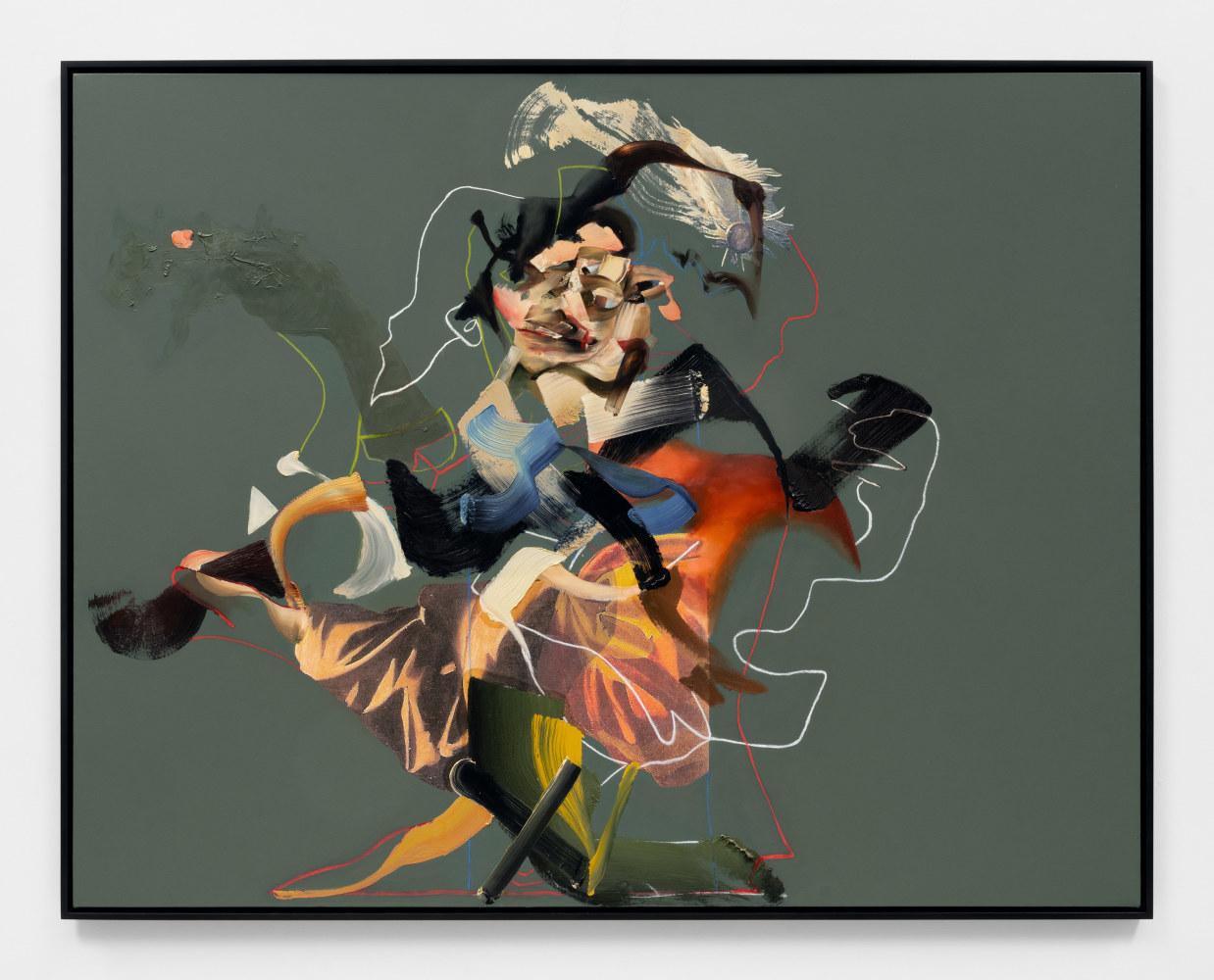 Pieter Schoolwerth

Portrait of &amp;quot;The Concert&amp;quot; (after Van Baburen)

2011

Oil, acrylic, and chalk inkjet on canvas

53 x 63.5 inches

134.6 x 161.3 cm