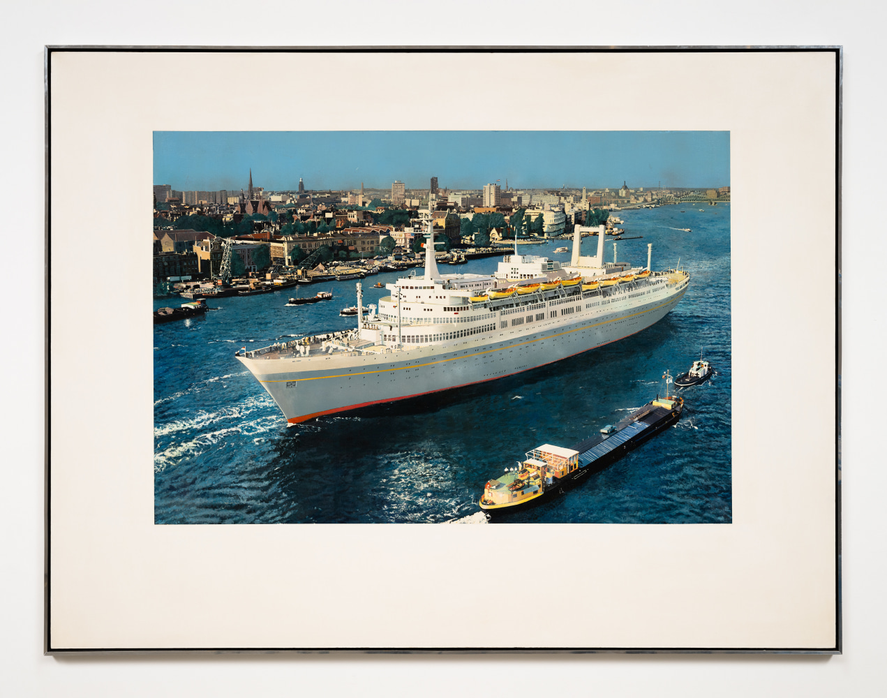 Malcolm Morley

SS Amsterdam in front of Rotterdam

1966

Liquitex on canvas

62 x 84 inches

157.5 x 213.5 cm

(MOR 23/080)

Private Collection