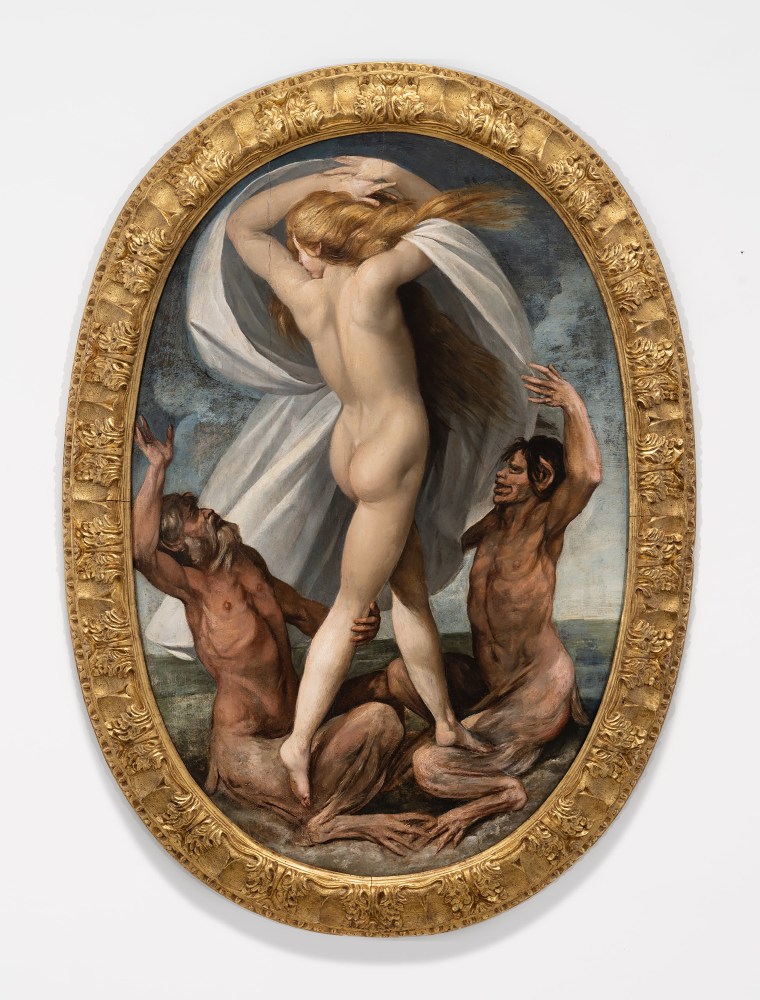 Giuseppe Cesari, also called Cavalier d&amp;rsquo;Arpino (Arpino, 1568 &amp;ndash; Rome, 1640)

Fortuna with two Tritons

Oil on canvas

50 x 35 inches

127 x 89 cm

(FP 23/030)
