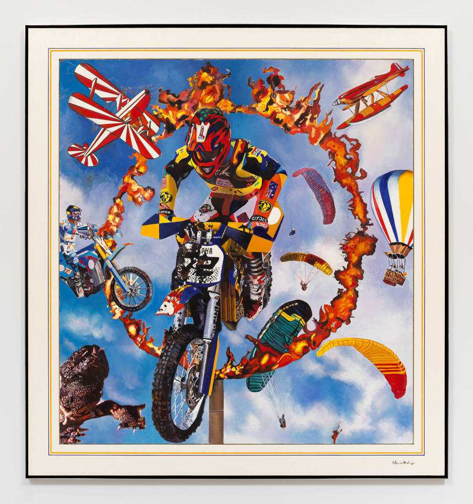 Malcolm Morley

Ring of Fire

2009

Oil and string on linen with separate oil on linen

88 x 81.5 inches

223.5 x 207 cm

(MOR 22/022)

The Estate of Malcolm Morley