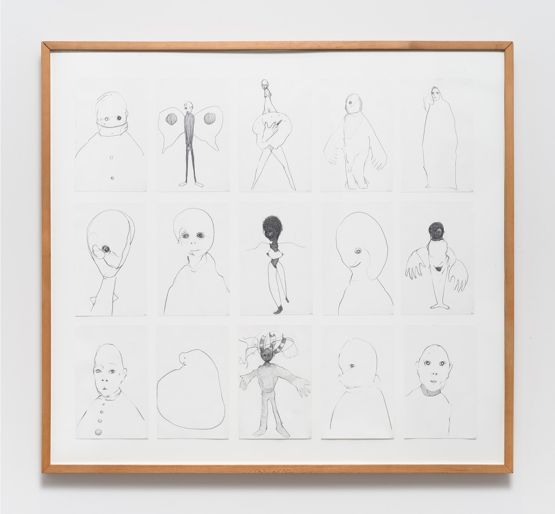 Nicola Tyson

Group #10

1994

Graphite on paper, set of 15 drawings

30.5 x 33.5 inches

77.5 x 85.1 cm

(NT 94/007)