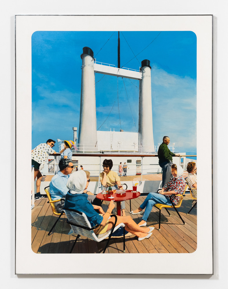 Malcolm Morley

On Deck

1966

Magnacolor and Liquitex on canvas

83.75 x 63.75 inches

212.8 x 162 cm

(MOR 23/0387)

The Metropolitan Museum of Art, New York