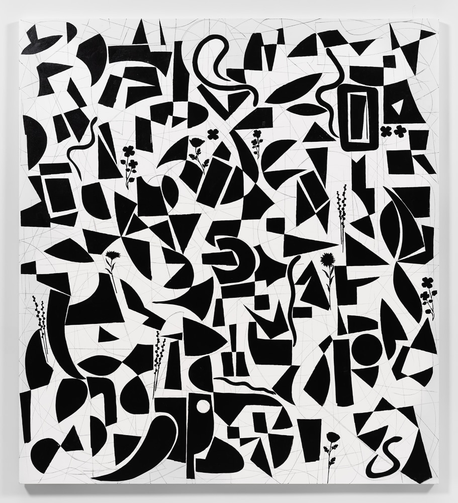 Charline von Heyl

Near Far Never

2023

Acrylic and charcoal on linen

82 x 74 inches

208.3 x 188 cm