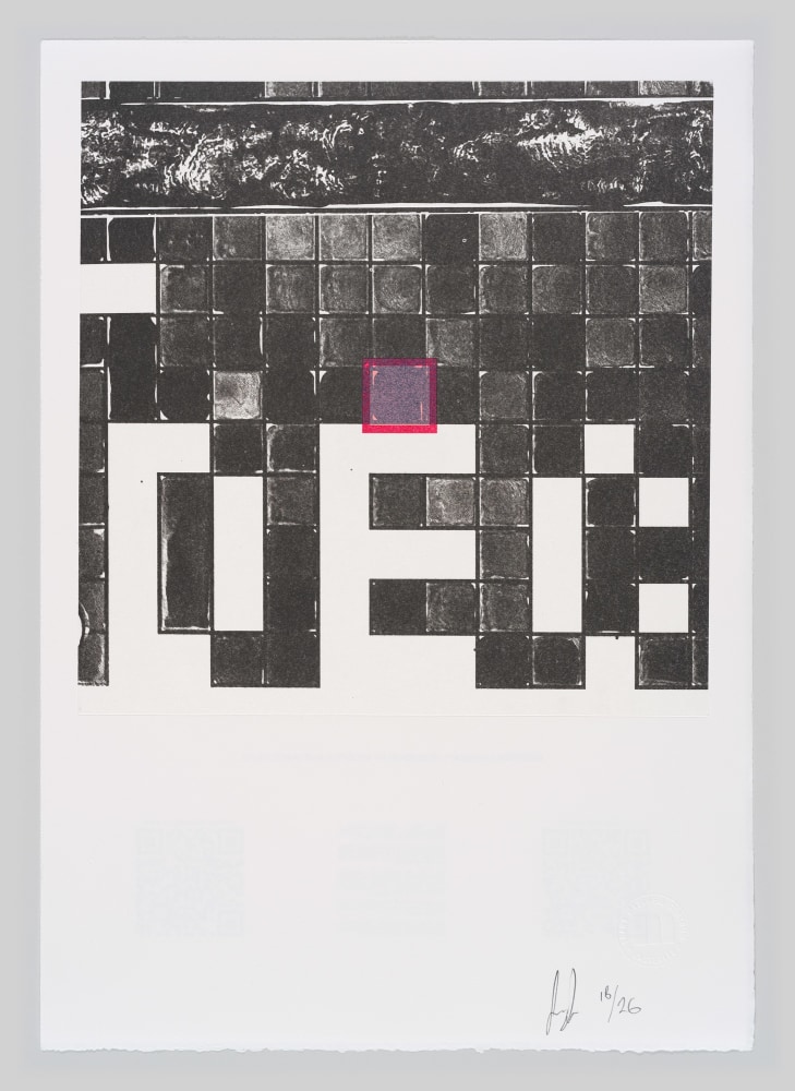 SIMON DENNY

Metaverse Landscape Lithograph 18: Decentraland Parcel 25,-111

2023

Lithographic and UV print on paper with NFT

16.5 x 11.7 inches / 29.7 x 42 cm

&amp;nbsp;

$5,000