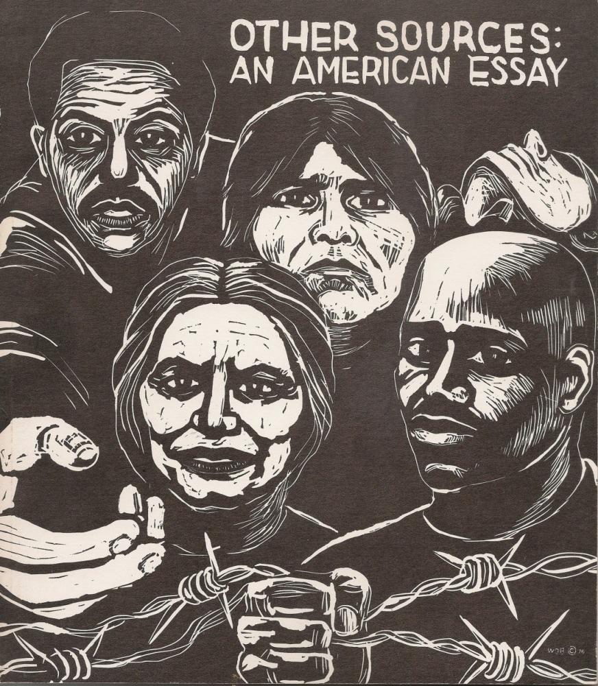 Cover of catalog for &quot;Other Sources: An American Essay&quot;