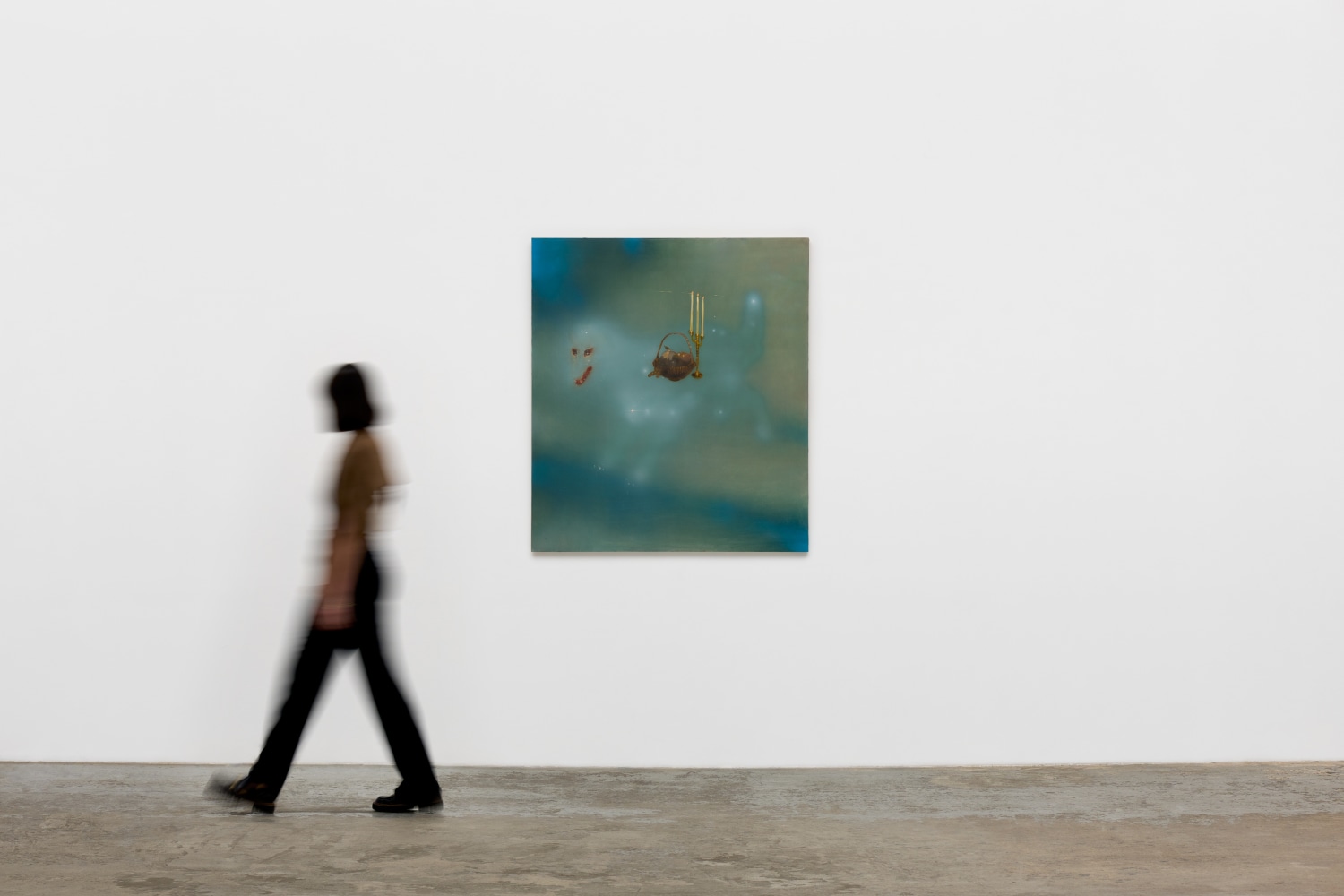 Rae&amp;nbsp;Klein

Sky Dog II, 2022

oil on canvas

(scale view)