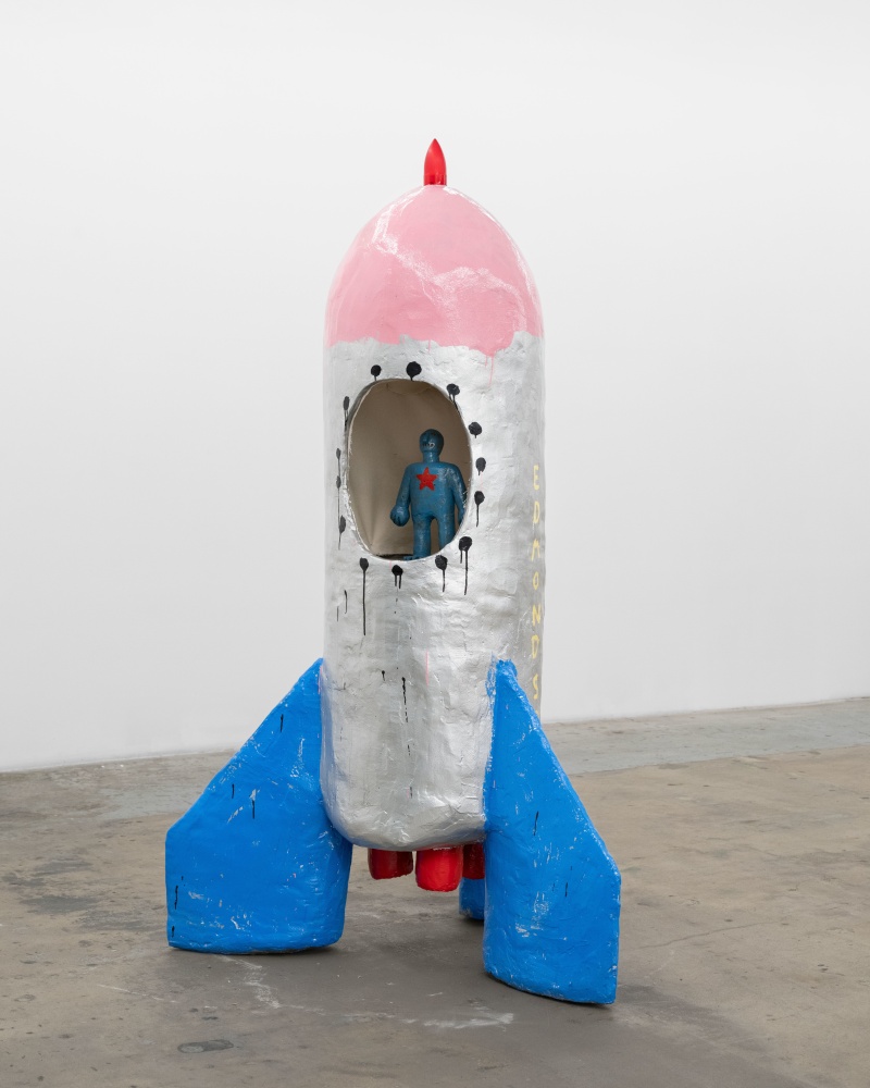 Stanley Edmondson

Untitled (Rocket), 2024

painted cement, glazed ceramic

90 x 54 x 60 in
229 x 137 x 152 cm