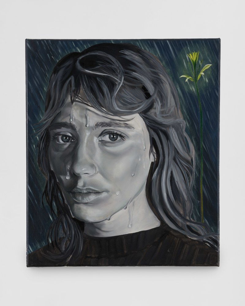 Chloe&amp;nbsp;Sa&amp;iuml; Breil-Dupont

A Rain, portrait of Lana, 2023-2024

oil on canvas

47h x 40w cm

18h x 16w in
